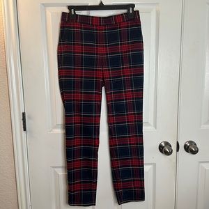 Banana Republic Hayden Tartan Plaid Ankle Pant